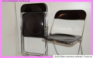 Klappstühle Stühle Metallgestell Kunststoffflächen Bauhaus Stil