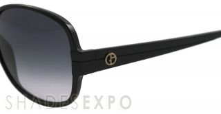 NEW Giorgio Armani Sunglasses GA 758/S BLACK D28JJ GA758/S AUTH