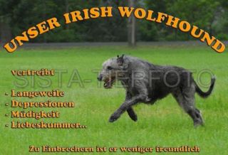 METALL WARNSCHILD A4 IRISH WOLFHOUND 188