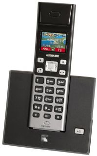 Audioline Polo 800 Schnurloses DECT ECO Mode Telefon Set Freisprech