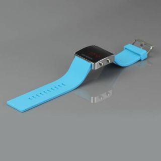 LED Digital Uhr Watch Silikon Armbanduhr Sportuhr