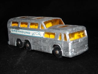 Vintage Lesney Matchbox No.66 Greyhound Bus Coach
