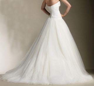 2013 neueste Stil Weißes Hochzeitskleid Braut Brautkleid Größe34