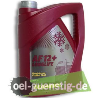 Liter Kühler Frostschutz rosa/ 2,40€/L für G12+/ G12 Plus/ VW TL