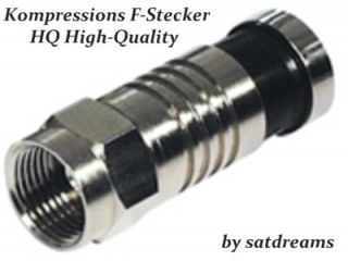 20xF Kompressionsstecker 8,2mm High Quality,0,775€/1 St.