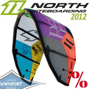 North Rebel 13 m kite only div. Farben 2012 Freeride Kite 5. Leine *ON