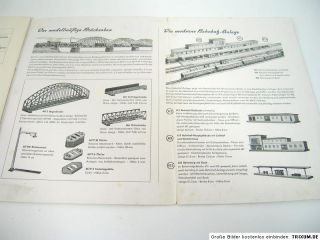 Märklin H0/00 Gleisplanheft 763 von 1949, Top 800,RAR