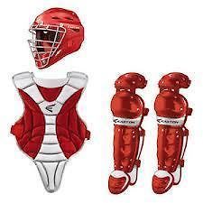 Easton Black Magic Red Youth Catchers Set Fits Ages 9 12 New In