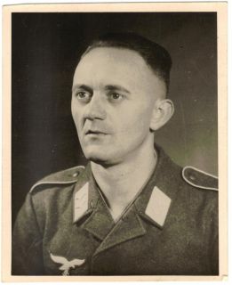 Orig.Foto, Portrait LW Soldat Fallschirmjäger in Uniform, 2WK