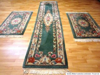 Chinateppich Läufer Bettumrandung Teppich Orientteppich Carpet