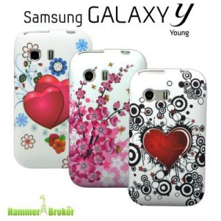 3x SET Samsung Galaxy Y S5360 Silikon Schutz Handy Tasche Etui Case