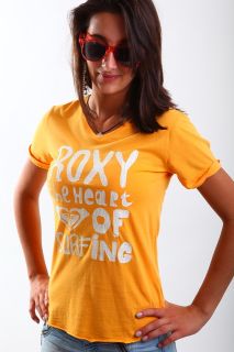Sale  40% Gr.M38 Roxy Top T Shirt Je774 burnt orange S12 neu