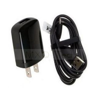 US HTC Wall Charger+USB Cable For Samsung Galaxy S2 SII i9100 i777