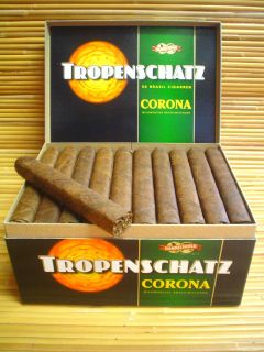 50 Zigarren Tropenschatz Brasil Corona Cigarren