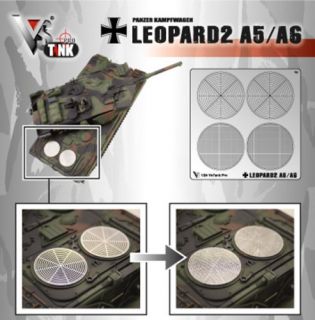 LÜFTUNGSGITTER Metall Leopard 2 VS Tank 124 A02107305