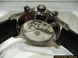 Schwarz Etienne GMT Chronograph 42mm NEU wegen Sammlungsauflösung UVP