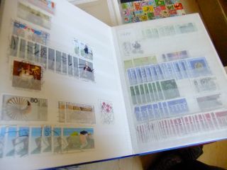 Karton Briefmarken 4/5 mit viel Deutschland Material ab 1 EUR