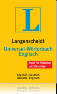 TOP LANGENSCHEIDT Universal Wörterbuch Englisch Deutsch / Deutsch
