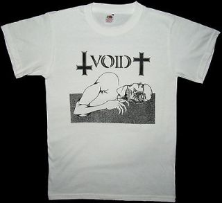VOID T SHIRT faith minor threat hardcore punk bad brains indigesti