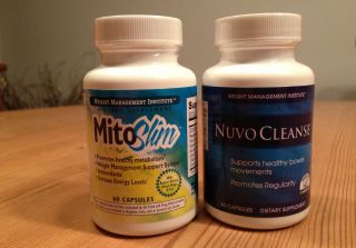 MITOSLIM NUVOCLEANSE Original aus den USA und Werbung Mito Slim Nuvo