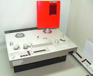 STUDER A 816 Master Recorder Professional Studio Bandmaschine Reel to
