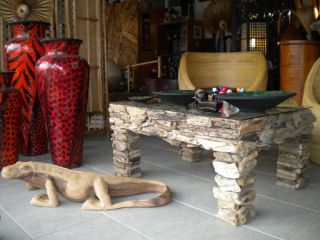 Tisch Holz Treibholz TEAK Unikat @ Bali DESIGN Kunst !!