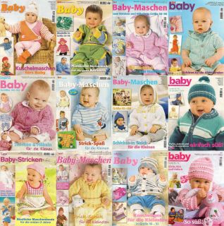 Baby Hefte Stricken für die Kleinsten Auswahl 2009/2010