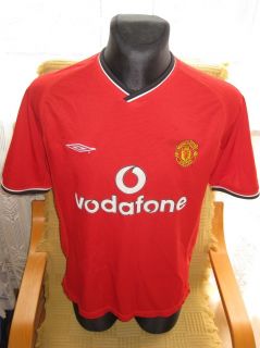 2000 02 Manchester United M Home Shirt Trikot Jersey Camiseta Maillot