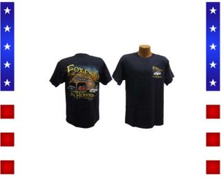Ford Mustang T Shirt Foxes in the Henhouse Navy