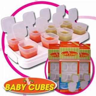 Baby Cubes Babynahrung Aufbewahrungsbox 40 ml 70 ml