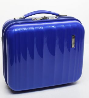  Beauty Case Kosmetik Schmink Koffer Kosmetikkoffer 12 Liter Blau 810