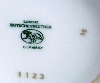 Lorenz Hutschenreuther 1 Vase 30 cm 1123 Achtziger 1. Wahl