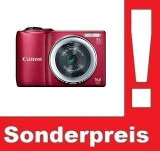 Canon PowerShot A810 Digitalkamera (16 Megapixel) rot 8714574580401