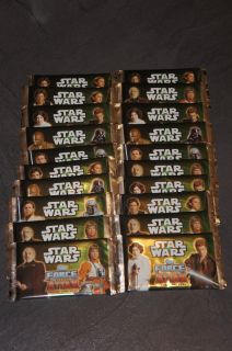 Force Attax Movie Card Serie 2 20 Booster / 100 Karten Topps Star Wars