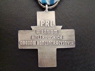 Polnische Abzeichen Orden   Auschwitz Kreuz für Holocaust