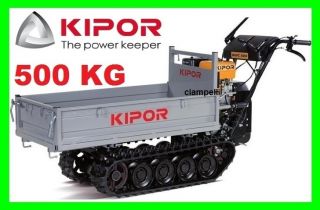 MINI DUMPER KIPOR 350 RAUPENDUMPER KETTENDUMPER TRACKS