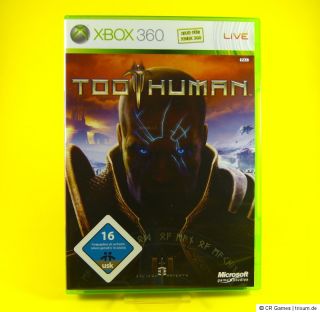 Too Human   wie neu   dt. Version   Xbox 360 Spiel