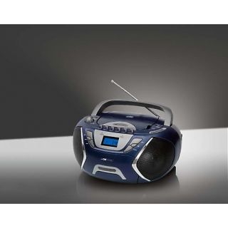Clatronic Stereoradio Radiorecorder CD Player Radio SRR 828 blau