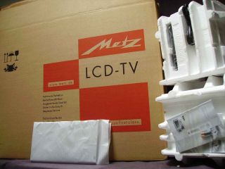 Metz LCD MILOS 37 S ZOLL HD READY FERNSEHER TV DVB T HD HDTV