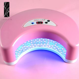 fraeulein 38 Pink 12W LED Lampe Lichthaertungsgeraet f UV LED Gel Nail