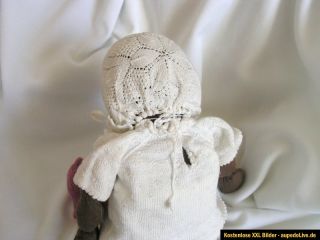 Zuckersüßes Elisabeth PONGRATZ Baby dunkelhäutiges Baby 29 cm
