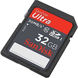 San Disk 32GB Class 10 Ultra UHS I SD 30MB s Full HD Video SDHC