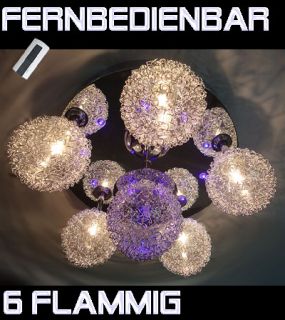 Cybor 6flm LED Deckenleuchte Leuchte Lampe Luester Deckenlampe