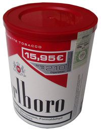 2x Marlboro Red, 120g (Zigarettentabak) + 2x Marlboro Red 200er