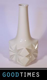 Vase 60er Jahre 60s Op Art Rieber Mitterteich Porzellan