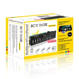 RaidSonic ICY BOX IB 863 B Multifunktionsfrontblende