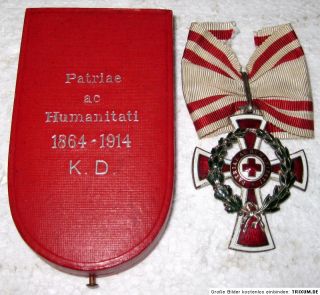 Patriae ac Humanitati 1864 1914 KD Ehrenzeichen für Verdienste um das