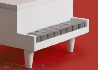 Schmuck Box Piano mit Ring Halter Schmuckkasten