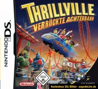 Nintendo DS Spiel Thrillville Achterbahn mit Orginalverpackung und