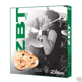 Zildjian ZBT Rock Cymbal Box Set Pack   ZBTR4P 9A